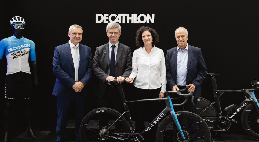 Decathlon annonce officiellement le parrainage de l'équipe AG2R LA MONDIALE